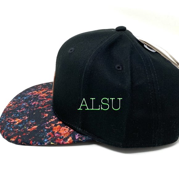 VANS Billtastic SnapBack Mens Multi Black Hat - Picture 2 of 5